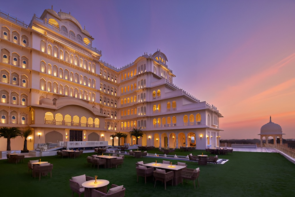 Figure 6: Anantara Jewel Bagh Jaipur – Evening View