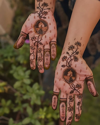 Arabic-inspired modern minimal mehndi – a 2026 favorite